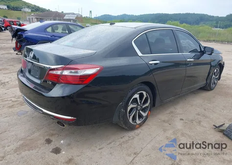 2017 Honda Accord Ex-L V6 из США, поврежденный, VIN 1HGCR3F8XHA022709